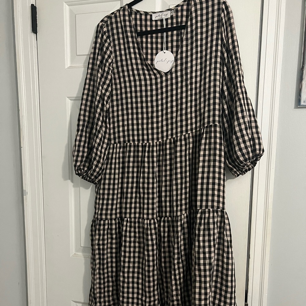 Petal and pup midi dress